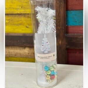 Free with bundle! White mini decorated tree